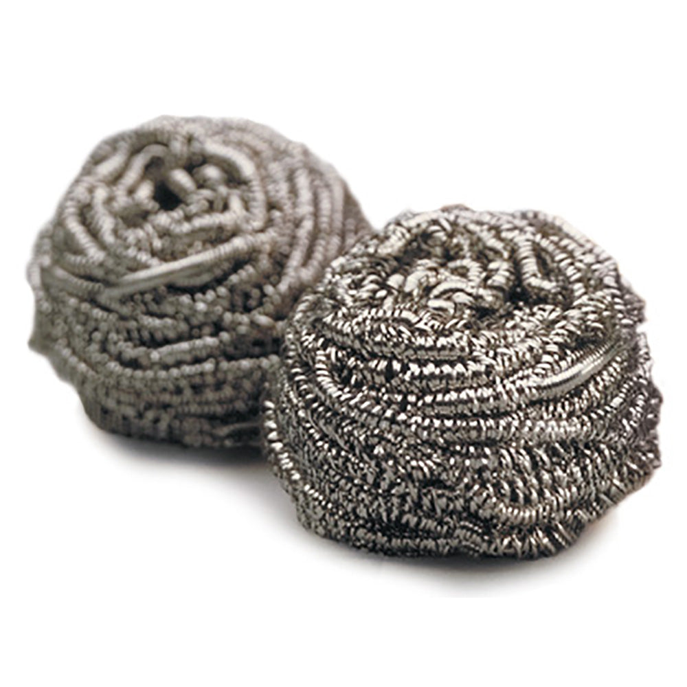 Stainless Steel Scrubbers for Pots and Pans - Heavy Duty Kitchen Cleaning Pads - Rust-Free Dish Scrubber for Stubborn Grease & Burnt Food - Perfect for Grills, Ovens, and Cookware Cleaning