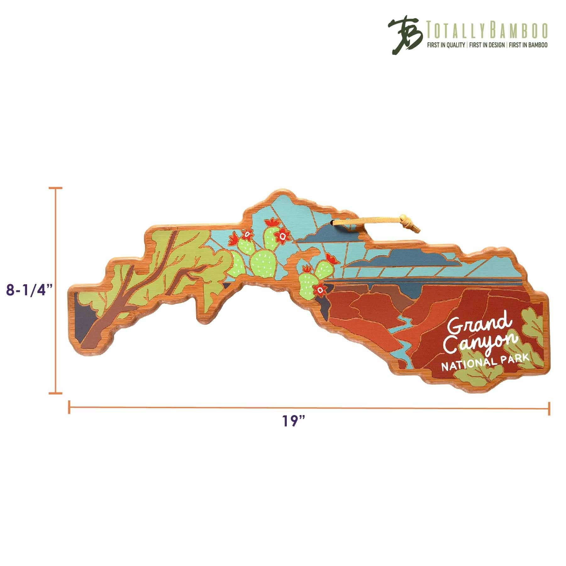 Grand Canyon Engraved Wood Cutting Board - Handcrafted Artwork by Summer Stokes | Perfect for Kitchen Decor, Housewarming Gifts & Rustic Home Accessories