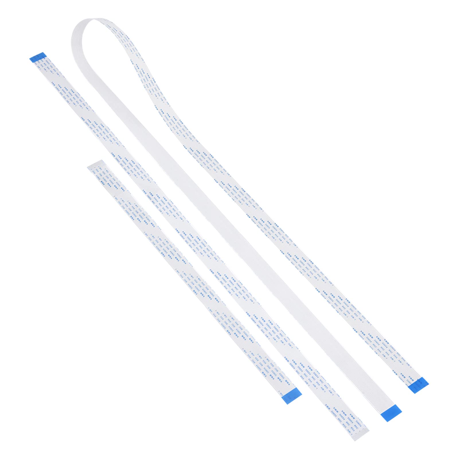 Jopwkuin 15 Pin FFC Ribbon Cable - Ultra-Thin Flexible Flat Cable for Camera (3 Pack) | Replacement Part for Digital Cameras, DSLRs & Mirrorless Cameras | Perfect for Repair & DIY Projects