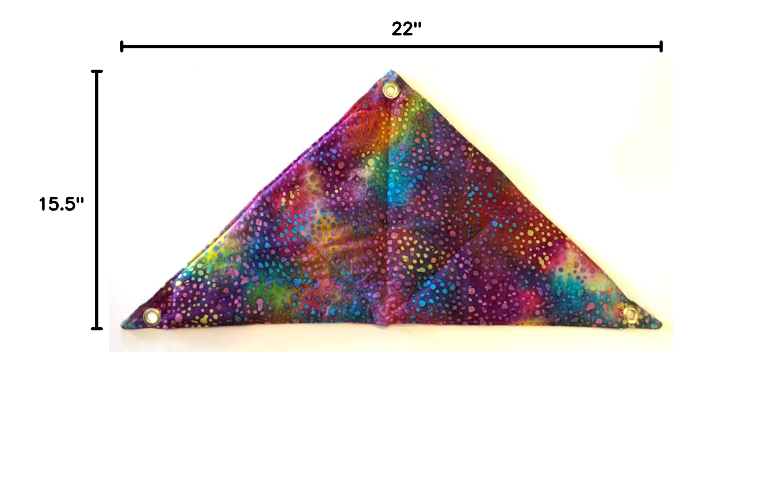 Reversible Lizard Hammock for Reptiles - Suction Cup Hanging Bed for Bearded Dragons, Geckos & Chameleons | Rainbow Batik & Pink Colors | Perfect for Terrariums, Vivariums & Reptile Cages