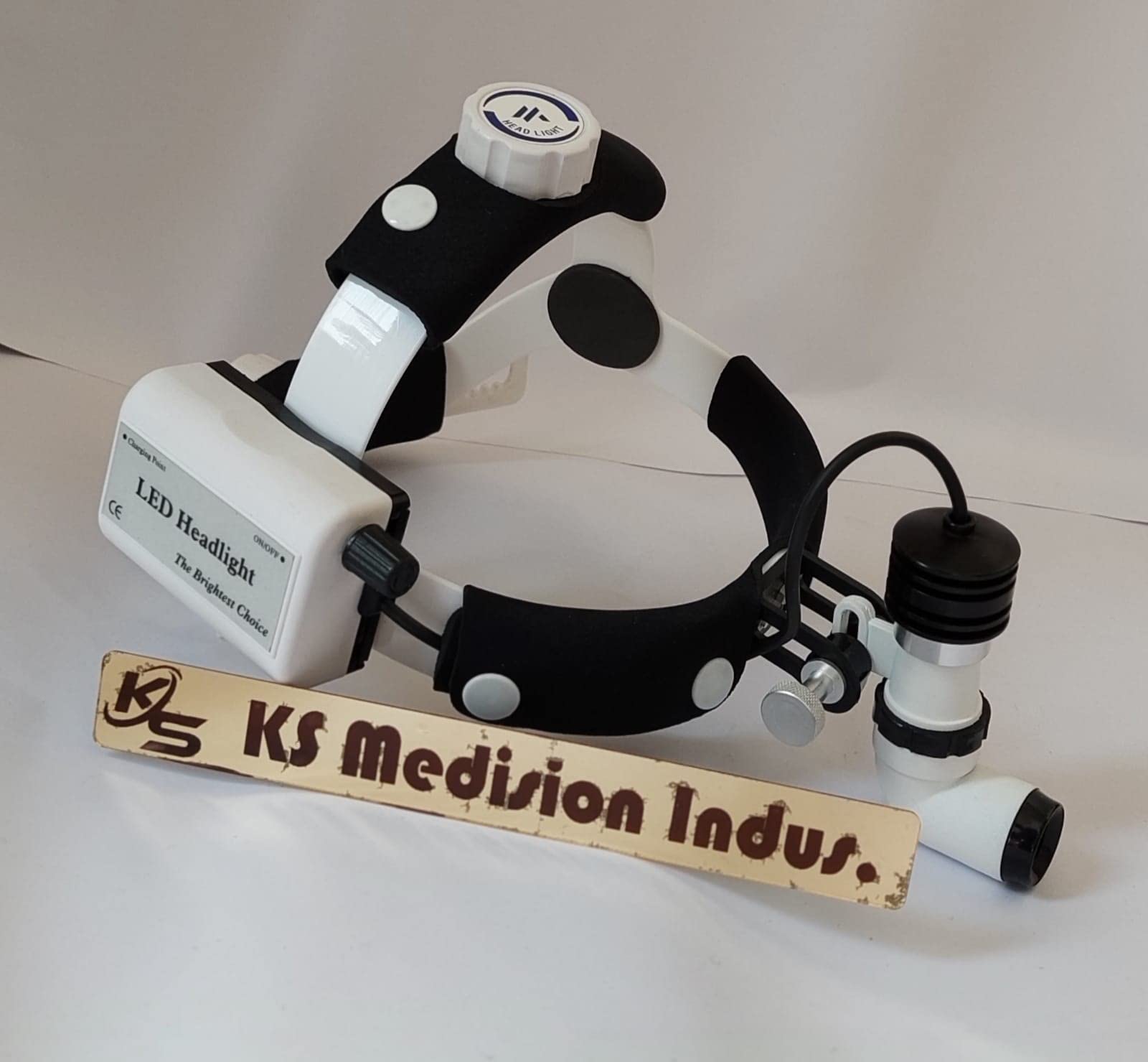 3W LED Headlight for Surgery & Dental Work - Bright Medical Examination Light by KS Medivision - Perfect for Dentists, Surgeons & Medical Professionals