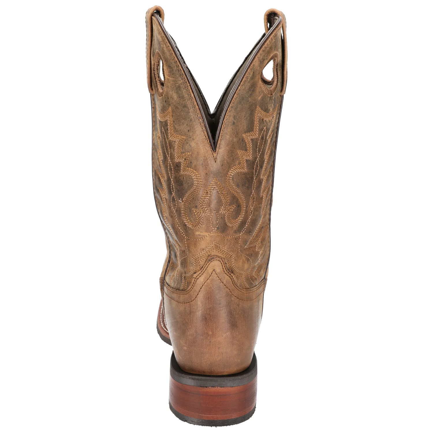 Smoky Mountain Men's Duke Square Toe Work Boots - Brown Oil Distressed Leather - Size 12 EE - Durable Comfort for Outdoor Work & Country Style Fashion