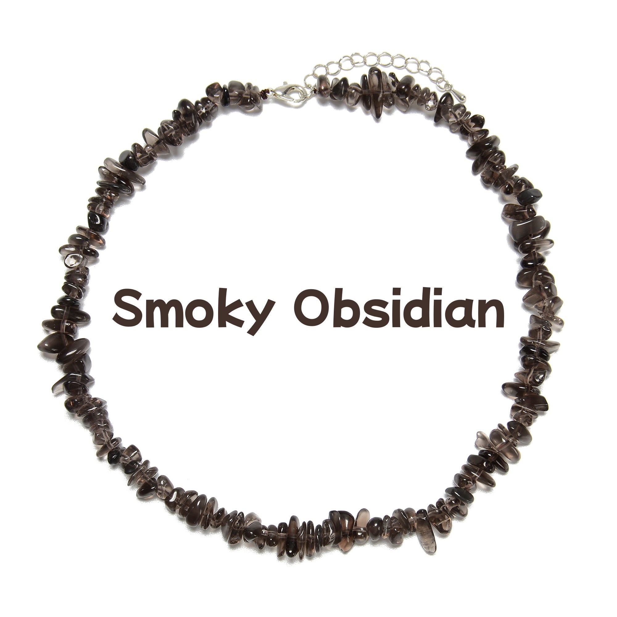 6-8mm Mixed Gemstone Beaded Necklace - Adjustable 16-17.5 Inch Length for Women | Boho Chic Jewelry, Layering Necklace for Everyday Wear & Special Occasions