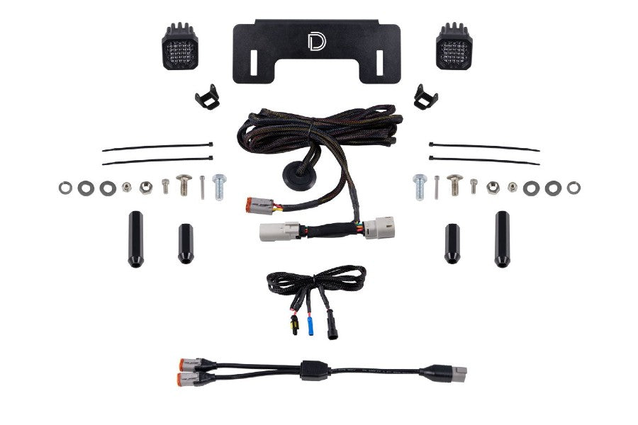 2021+ Ford Bronco Diode Dynamics Stage Series Reverse Light Kit - C1 Pro LED Backup Lights for Off-Road & Night Driving - Enhanced Visibility for Trail, Camping & Parking
