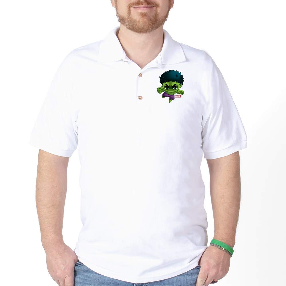 Hulk Stylized Golf Shirt - Men's Performance Polo for Golf & Casual Wear - Perfect for Golf Tournaments, Club Events & Everyday Style
