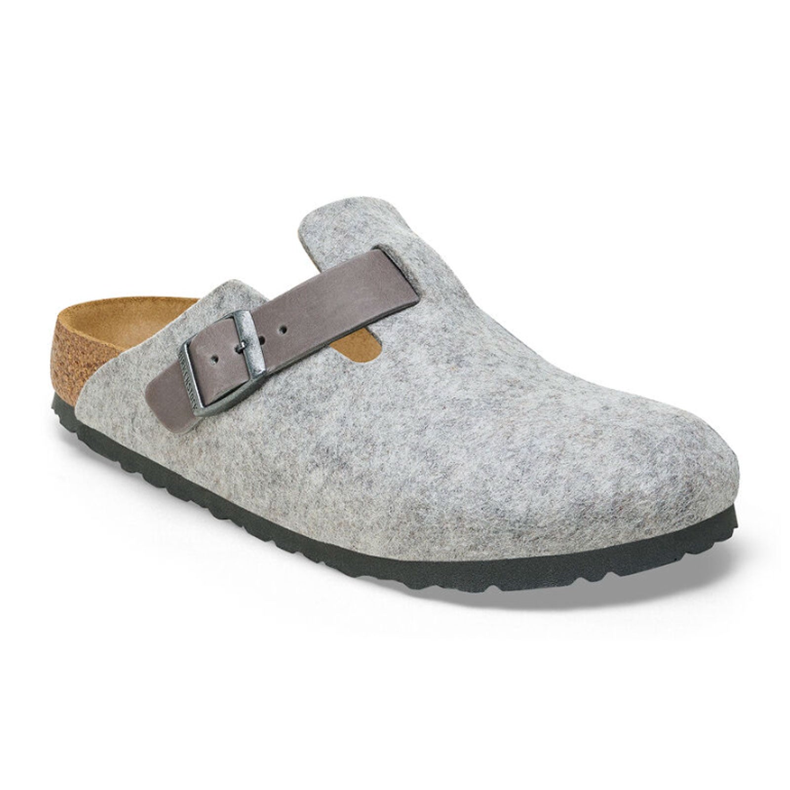 Light Gray Leather/Iron Wool