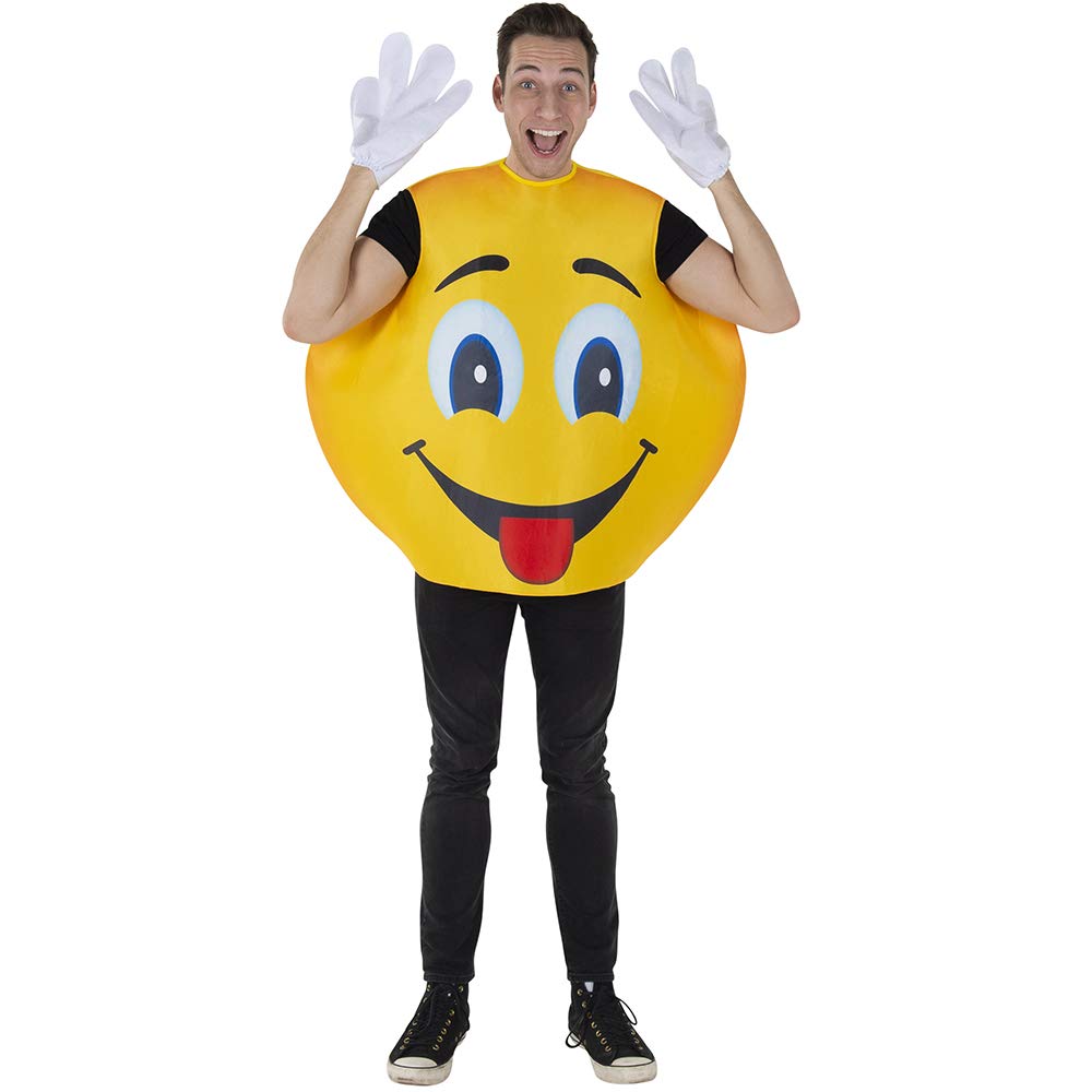 Smiling Emoticon Costume - Fun Dress Up Costume for Parties, Halloween & Cosplay | America's Favorite Costume Shop