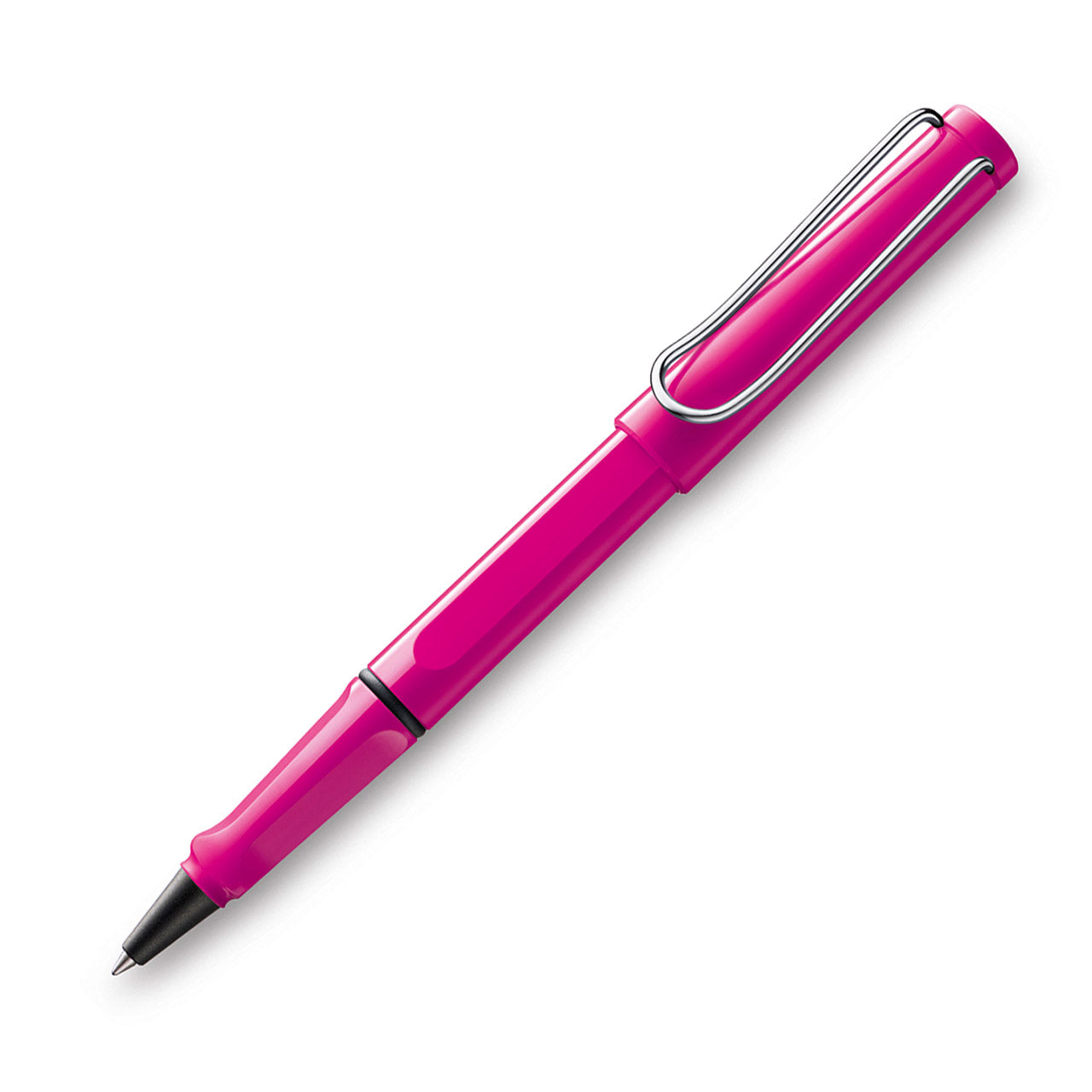 Premium Safari Rollerball Pen - Smooth Writing 0.7mm Tip - Black Ink Refillable - Ideal for Office, School & Travel Journaling