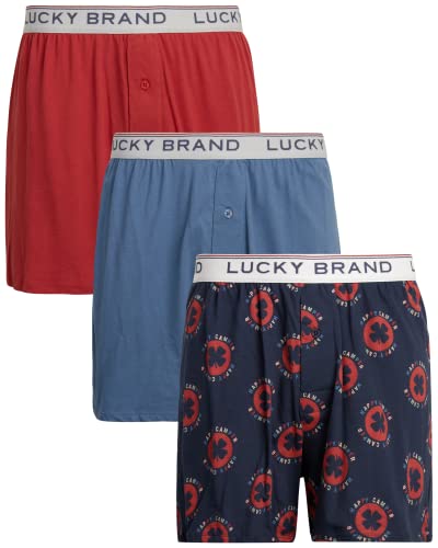 Blue/Navy Print/Red