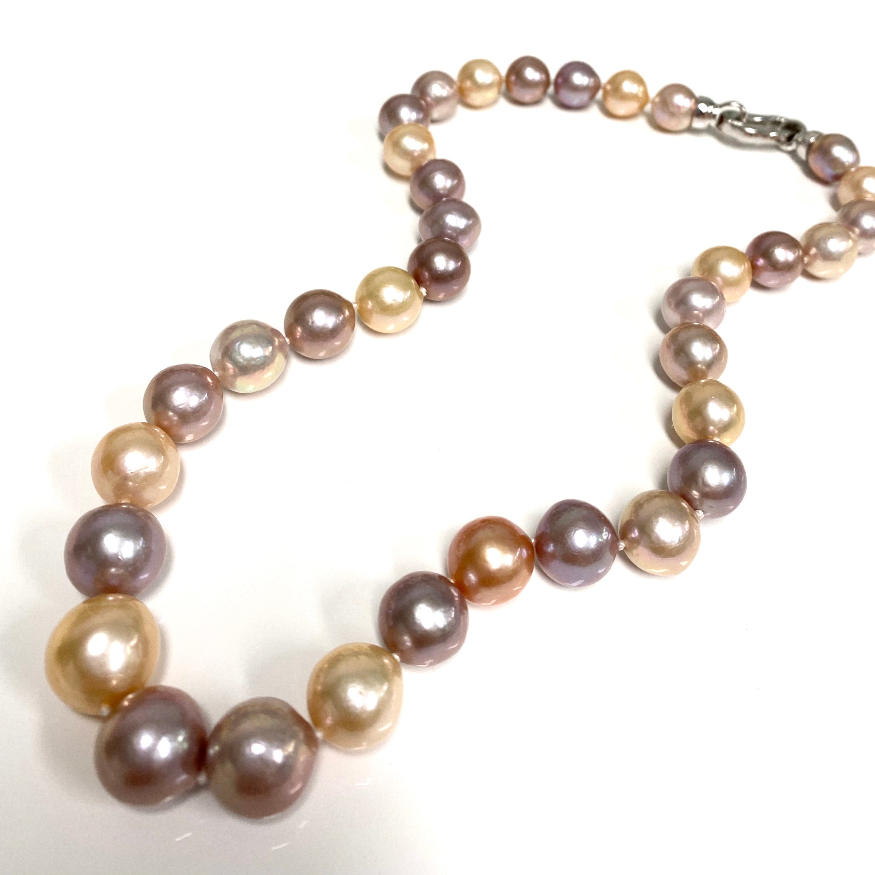 Edison Pearl Necklace for Women - Elegant 18K Gold Plated Jewelry Gift (N355) | Perfect for Weddings, Parties & Special Occasions