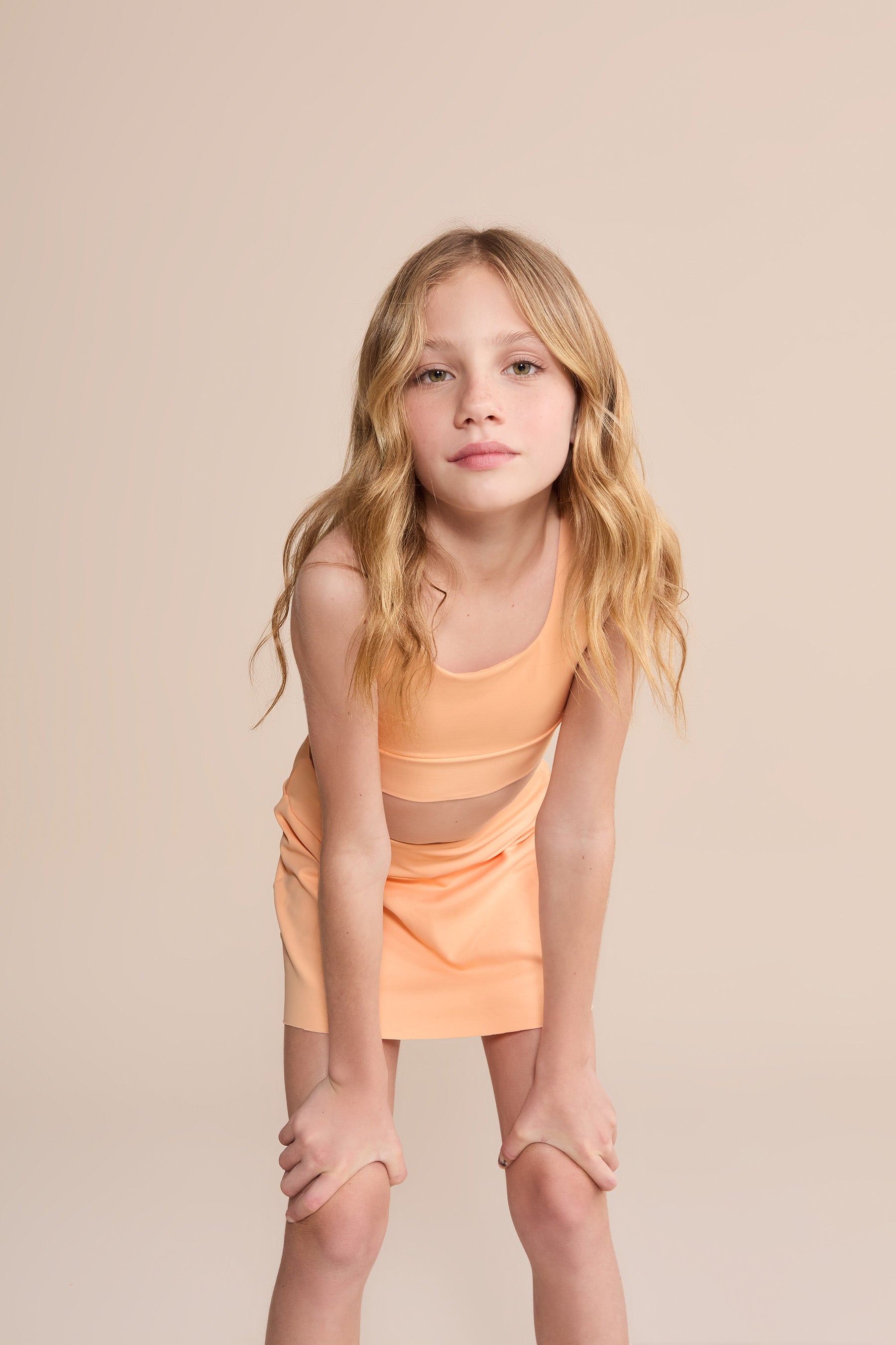 Move Sense® Kids Sports Bra for Girls - Breathable Comfort Support for Running, Yoga & Active Play - Perfect for School PE & Outdoor Activities