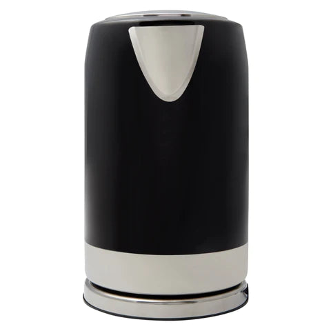Westinghouse WHKE05V2K 1.7L Stainless Steel Electric Kettle - Fast Boiling, Auto Shut-Off & Boil-Dry Protection - Perfect for Home, Office or Dorm Room - Black