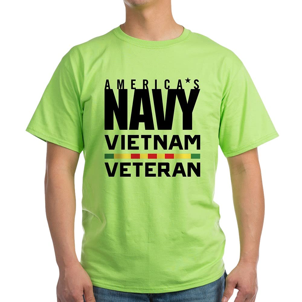 America's Navy Vietnam Veteran Cotton T-Shirt - Patriotic Military Apparel for Veterans Day, Memorial Day & Military Events | Comfortable Casual Wear for Everyday Use