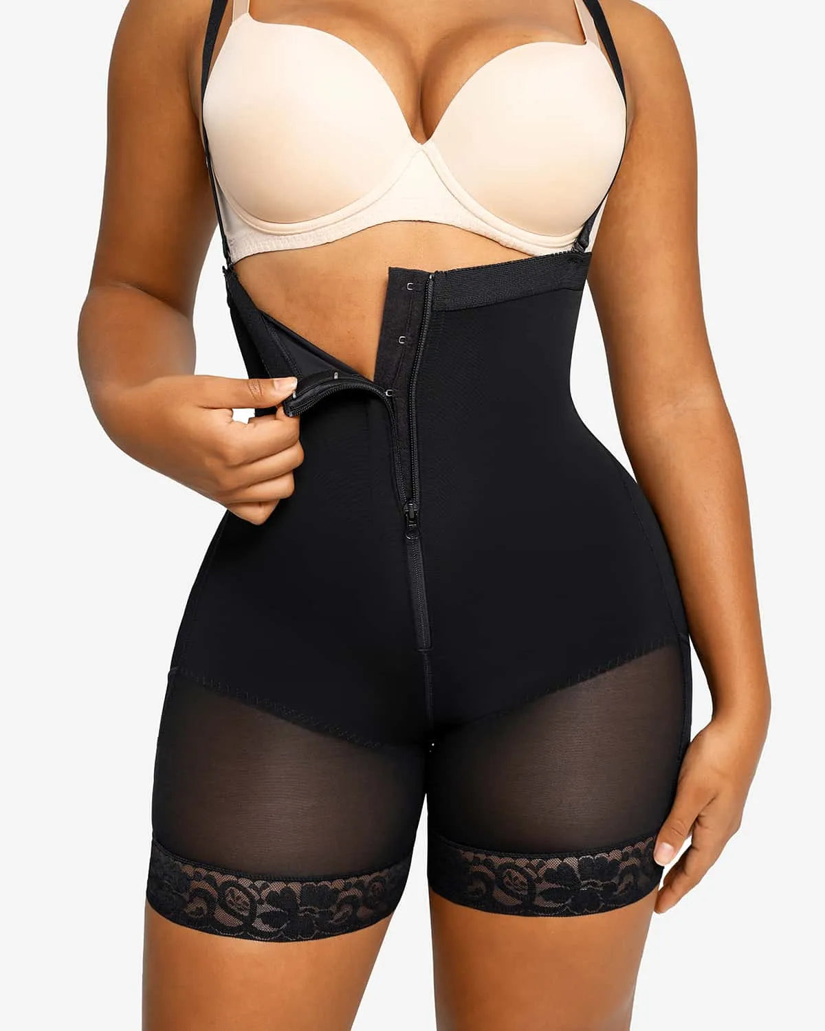 AirSlim® Firm Tummy Control Shapewear Bodysuit with Butt Lifting Support - Slimming Underwear for Women, Perfect for Dresses, Workouts & Everyday Wear