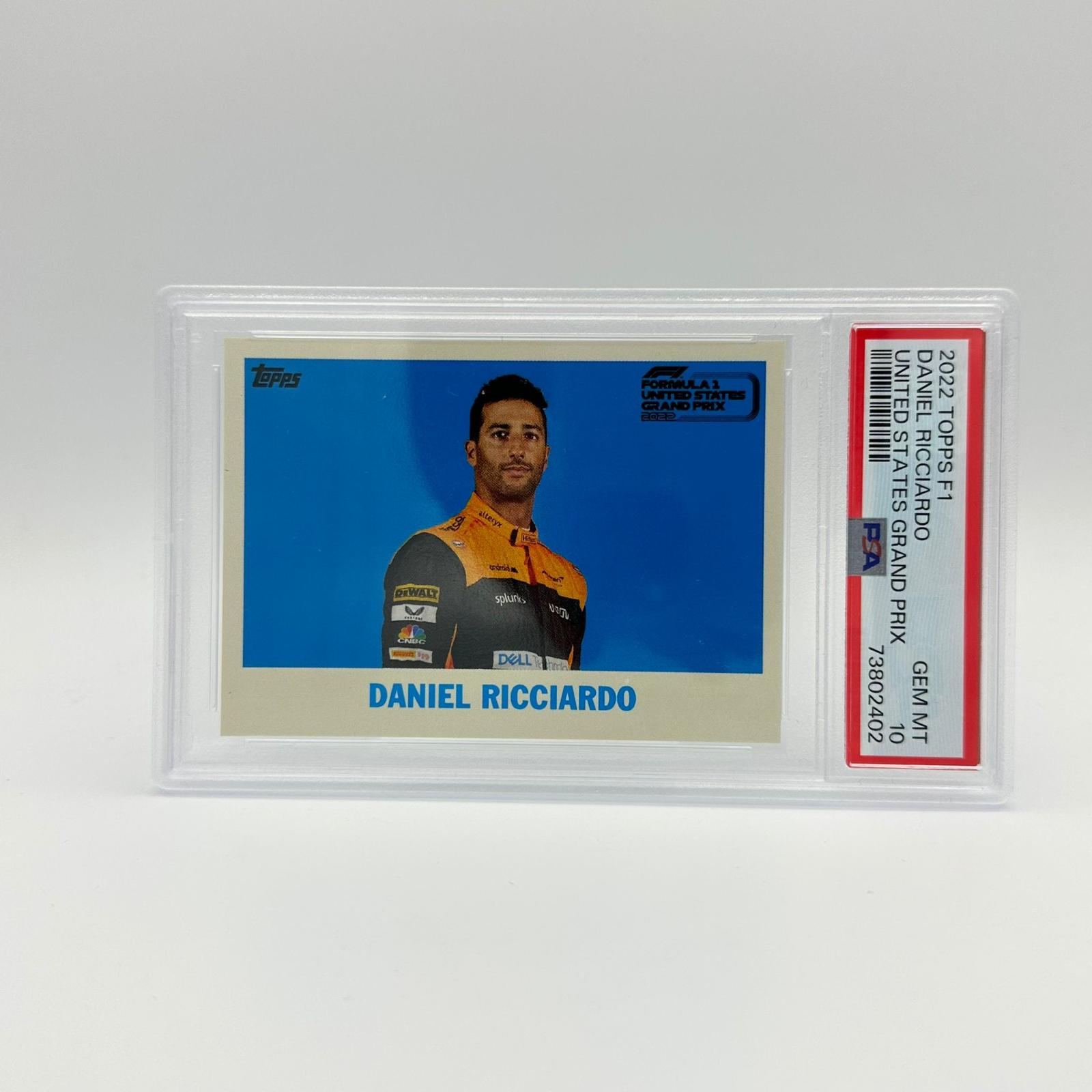 PSA 10 Graded Complete Set of 20 F1 Drivers - 2022 United States Grand Prix Exclusive Collectors Edition | Perfect for F1 Memorabilia Display, Racing Fan Gifts & Sports Investment