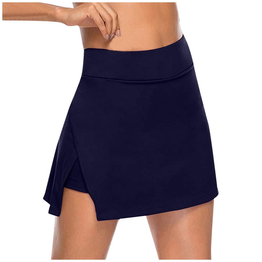 Women's High Waist Compression Shorts 5 Inch Inseam - Breathable Fast-Dry Workout Yoga Shorts for Running, Gym & Fitness - Elastic Athletic Spandex Shorts for Women