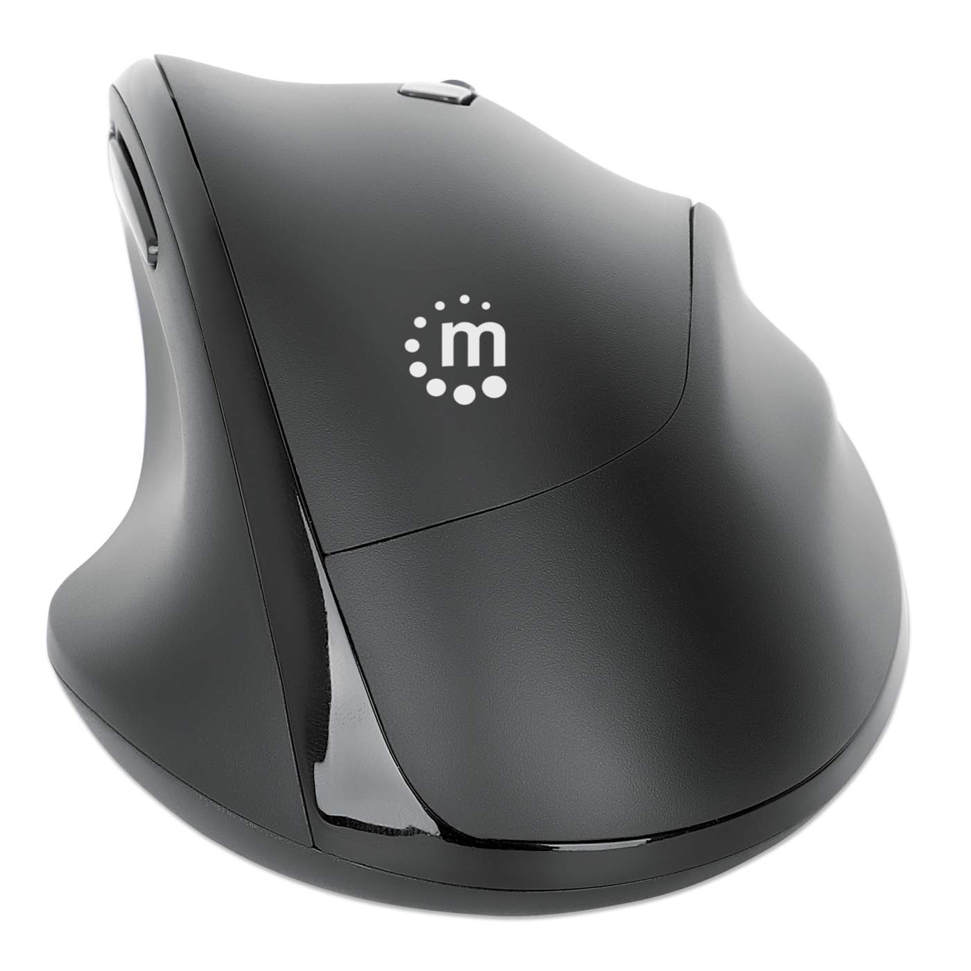 Ergonomic Wireless Mouse with 2-in-1 USB Receiver - Comfortable Computer Mouse for Office & Gaming - Perfect for Laptop, PC, Mac & Home Workstation Use