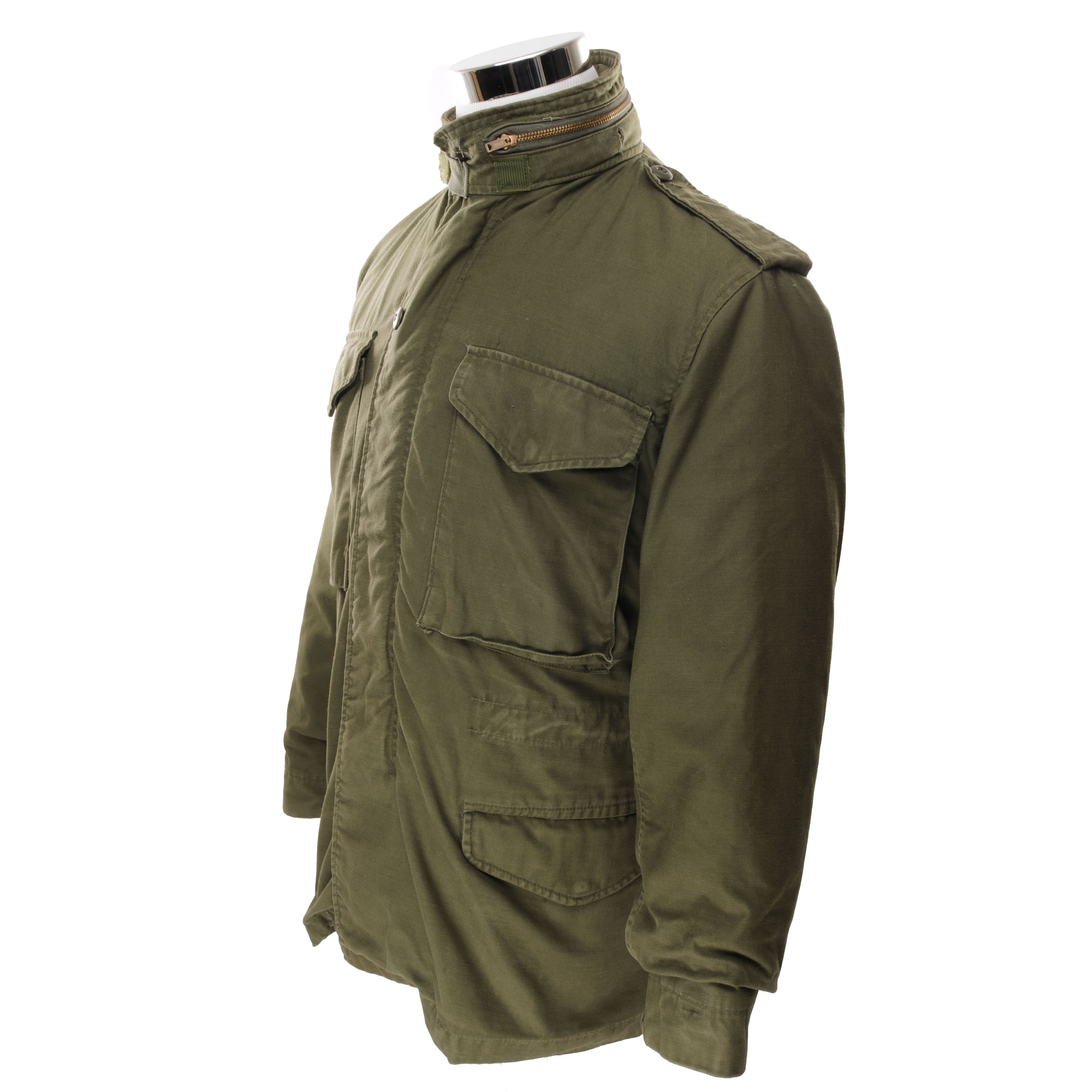Vintage US Army M-1965 M65 Field Jacket 1981 - Small Regular Size | Military Green Tactical Outerwear for Men | Perfect for Outdoor Adventures, Hiking & Casual Wear