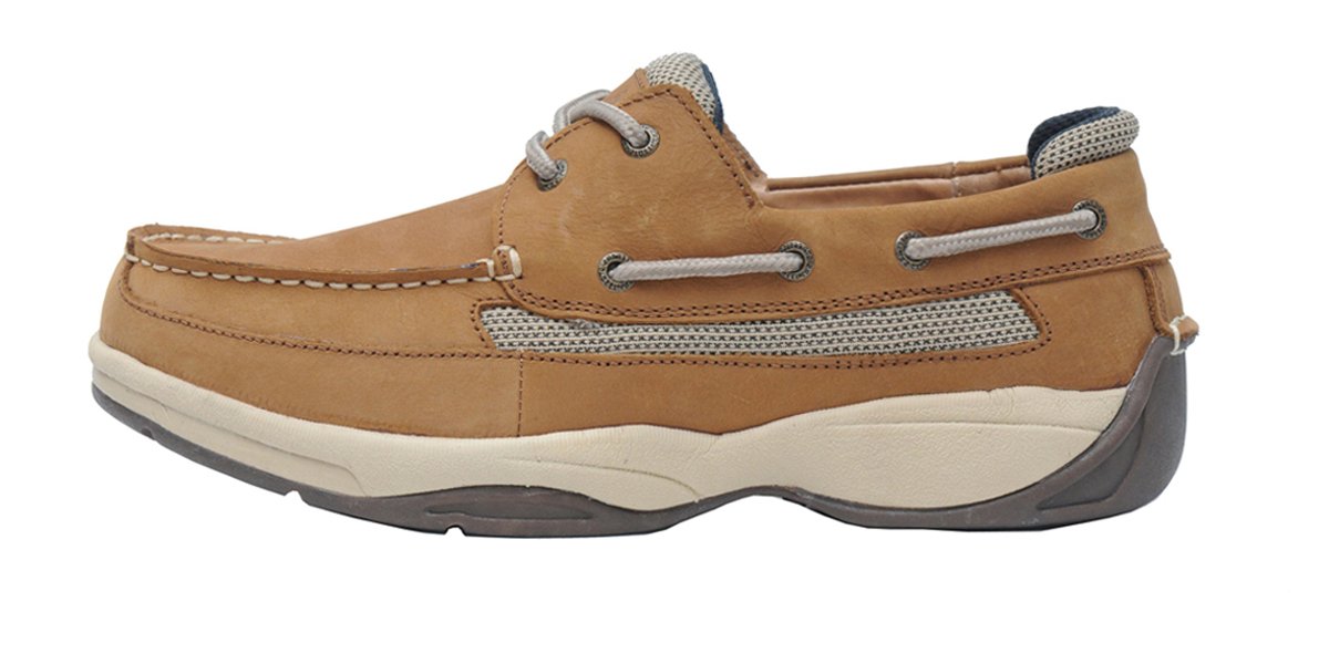 Men's Comfortable Neuropathy Boat Shoes - Oliver | Non-Slip Breathable Loafers for Diabetic Foot Pain Relief | Perfect for Sailing, Casual Wear & Outdoor Activities