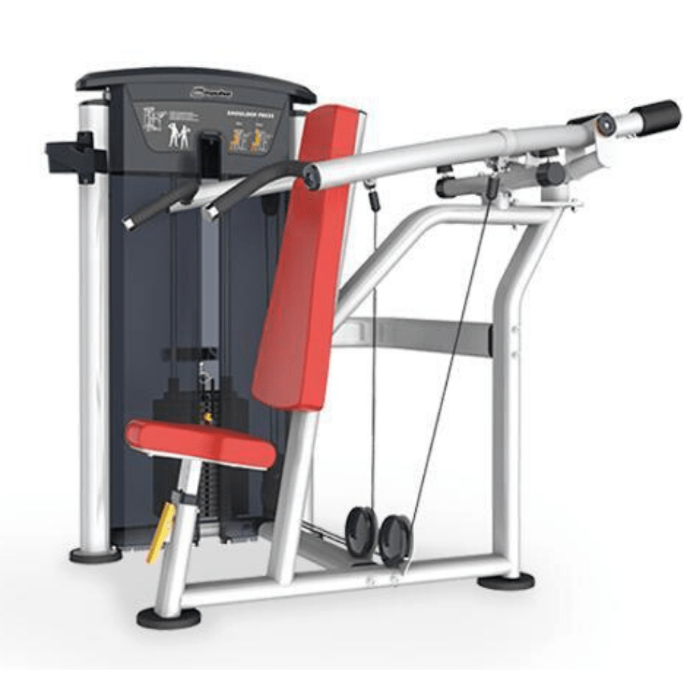 200lb Impulse Shoulder Press Machine - Heavy Duty Home Gym Equipment for Strength Training & Muscle Building | Perfect for Home Workouts & Commercial Gyms