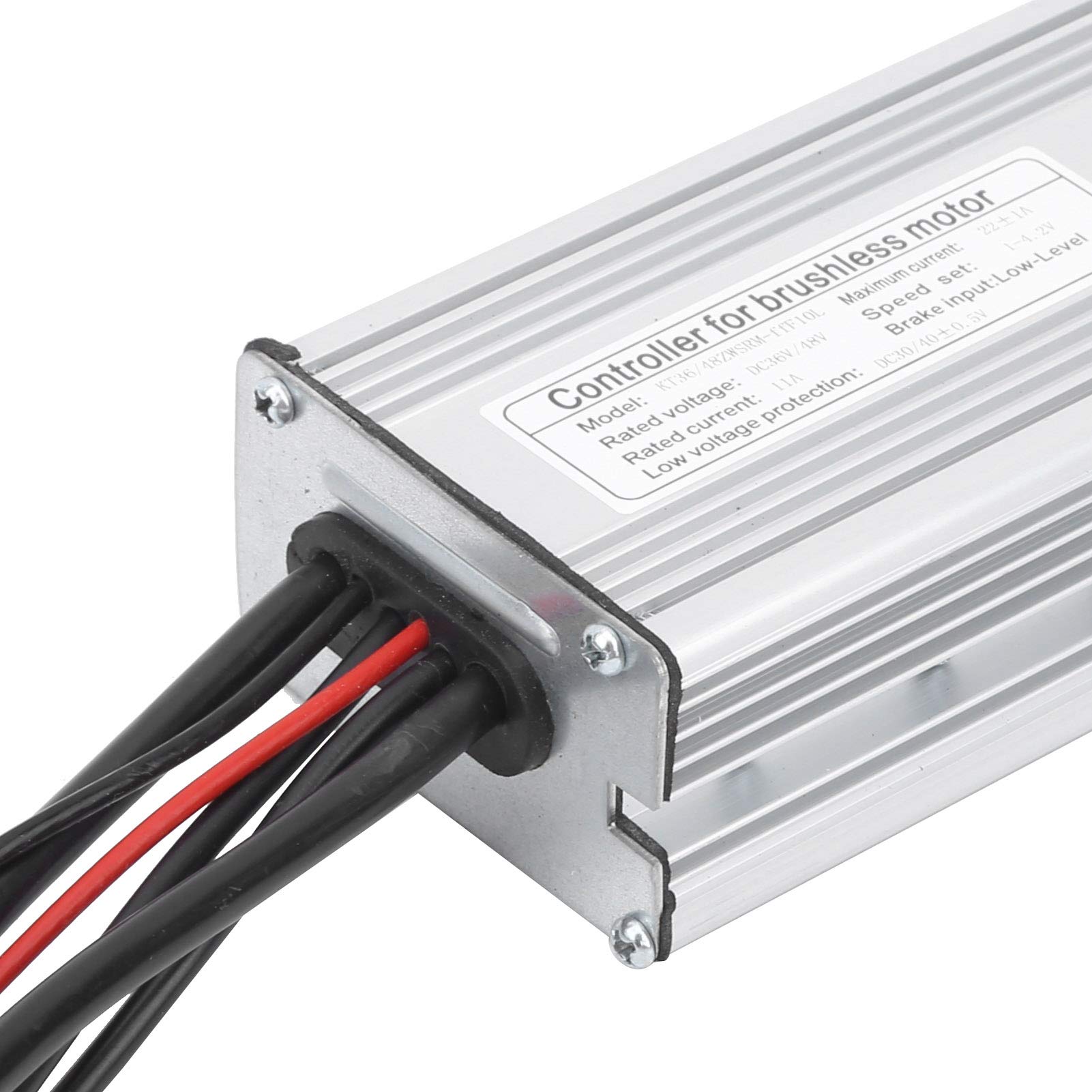 36V/48V KT-22A Rectangular E-Bike Conversion Controller with 9 Tubes & Light Cable - Perfect for Electric Bike DIY Upgrades & Motor Conversions