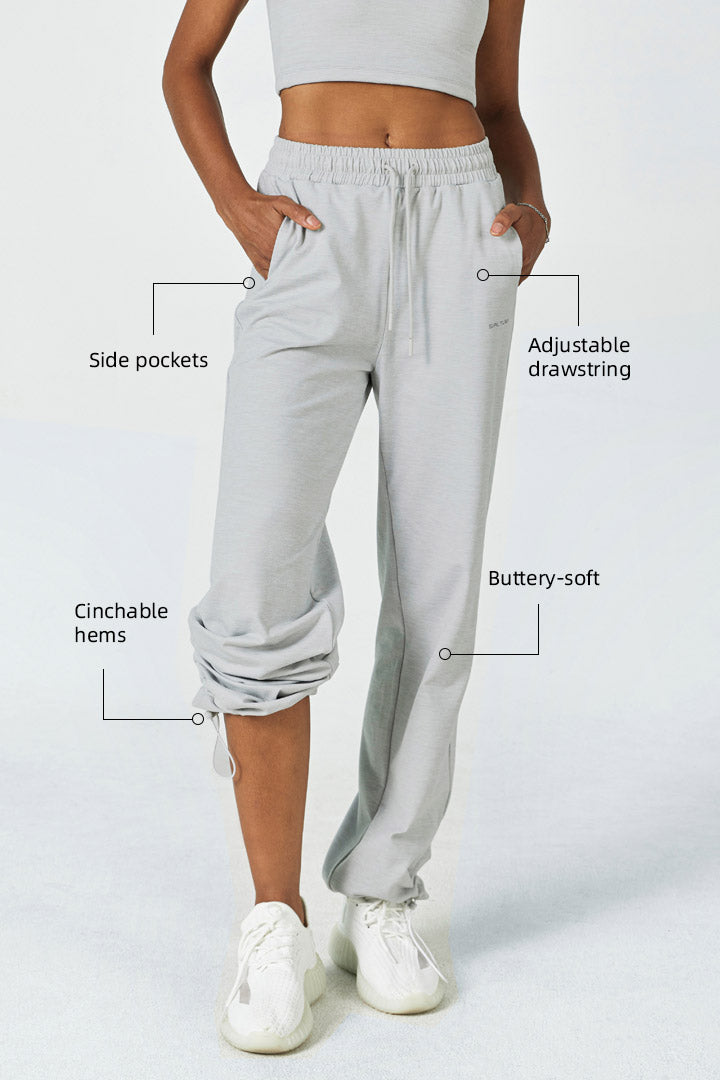 CloudFleece™ Wide Leg Sweatpants for Women - Soft Lounge Pants with Elastic Waistband - Cozy Fleece Joggers for Yoga, Running & Home Relaxation