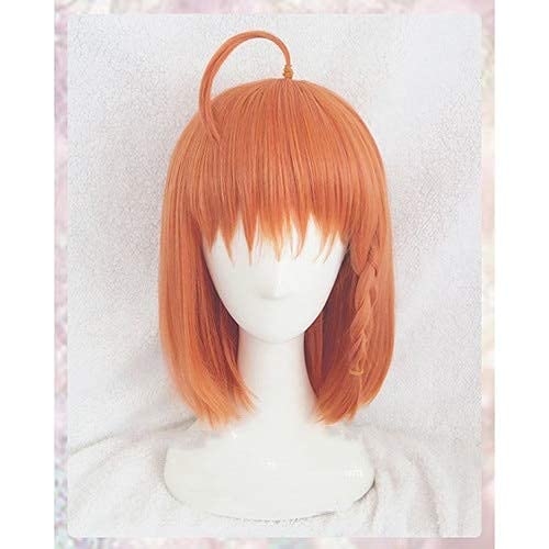 LCNING Anime LoveLive Sunshine Chika Takami Cosplay Wig - Short Heat Resistant Synthetic Hair with Free Wig Cap | Perfect for Costume Parties, Halloween, Cosplay Events & Anime Conventions