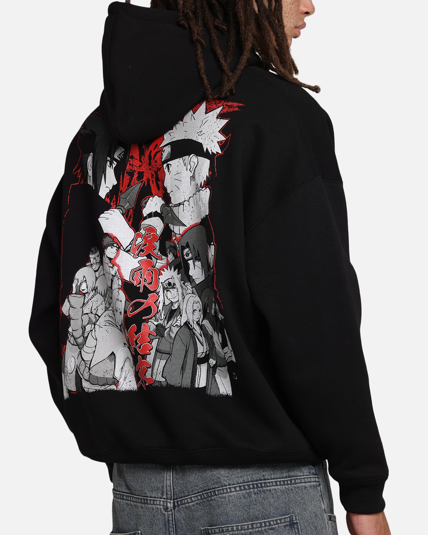 73 Studio X Naruto The End Of Tears Premium Hoodie Black - Anime Cosplay Hooded Sweatshirt for Men & Women - Perfect for Conventions, Gifts, and Casual Wear