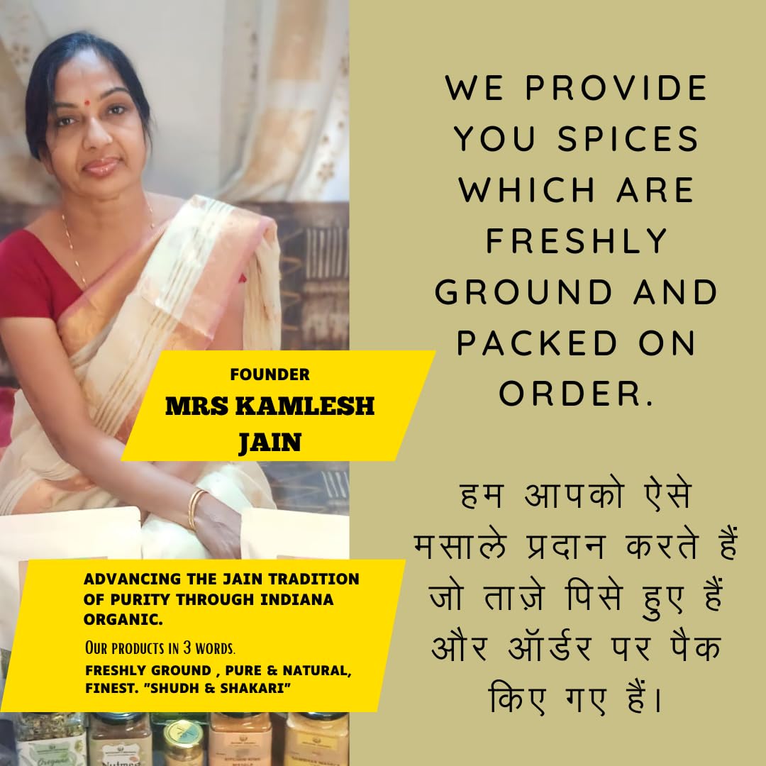 Organic Bombay Chaat Masala Powder - 150g | No Onion & Garlic | Authentic Indian Spice Blend for Chaat, Snacks & Street Food | Fresh Packed | Premium Quality | Vegan & Gluten-Free | Perfect for Salads, Fruits & Indian Dishes