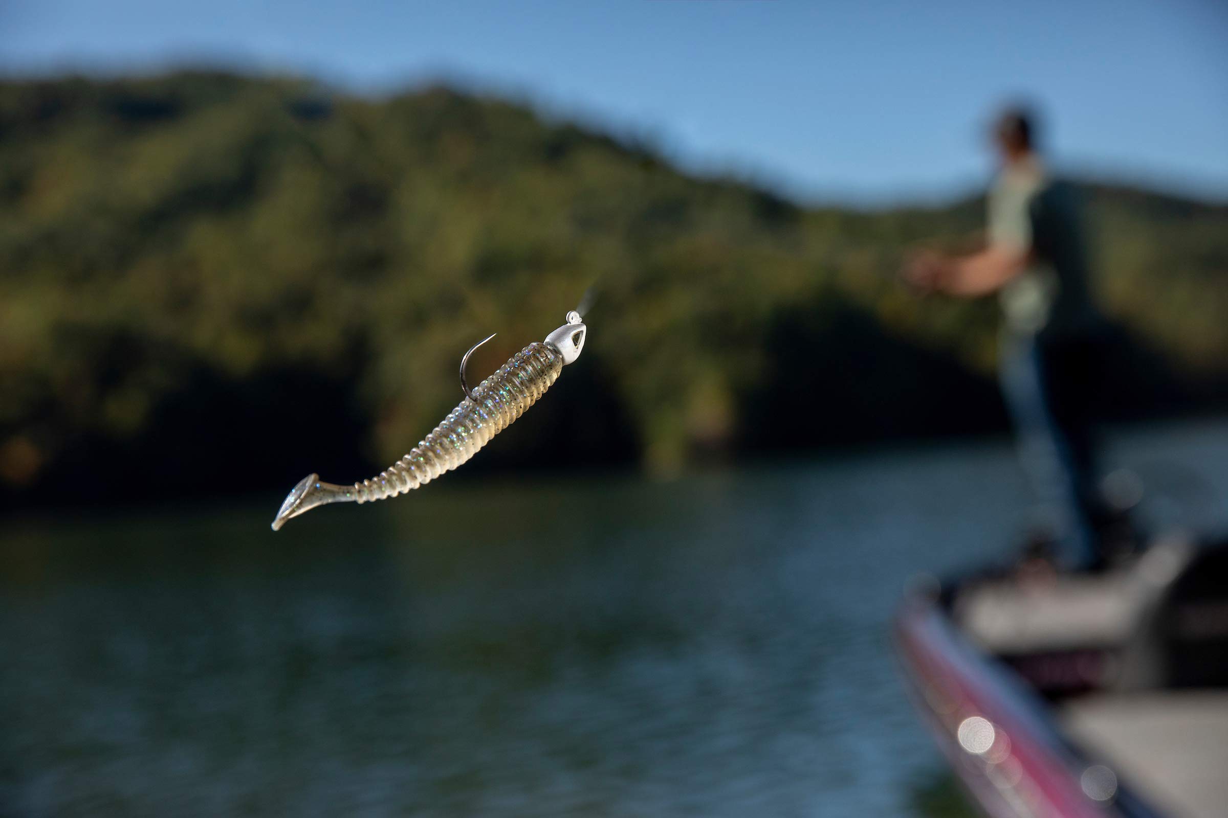 Berkley PowerBait Power Swimmer Fishing Lure - Realistic Swimbait for Bass, Trout & Walleye - Perfect for Freshwater & Saltwater Fishing, Casting & Trolling