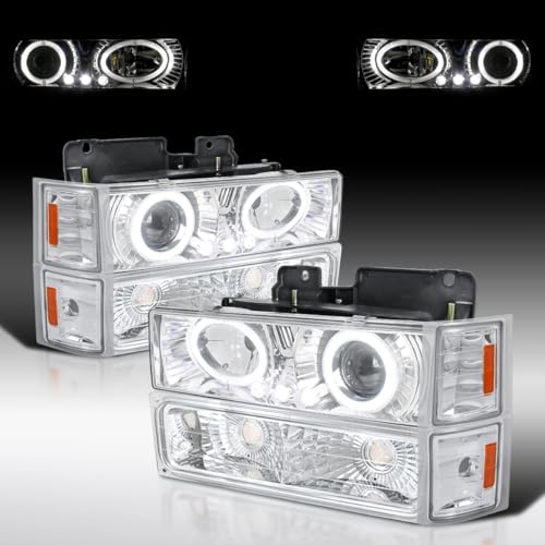 Chrome Housing Clear Lens