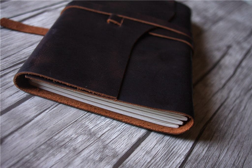 Premium Leather Graduation Memory Book - Scrapbook Photo Album for High School & College Graduates - Perfect for Preserving Graduation Photos & Memories