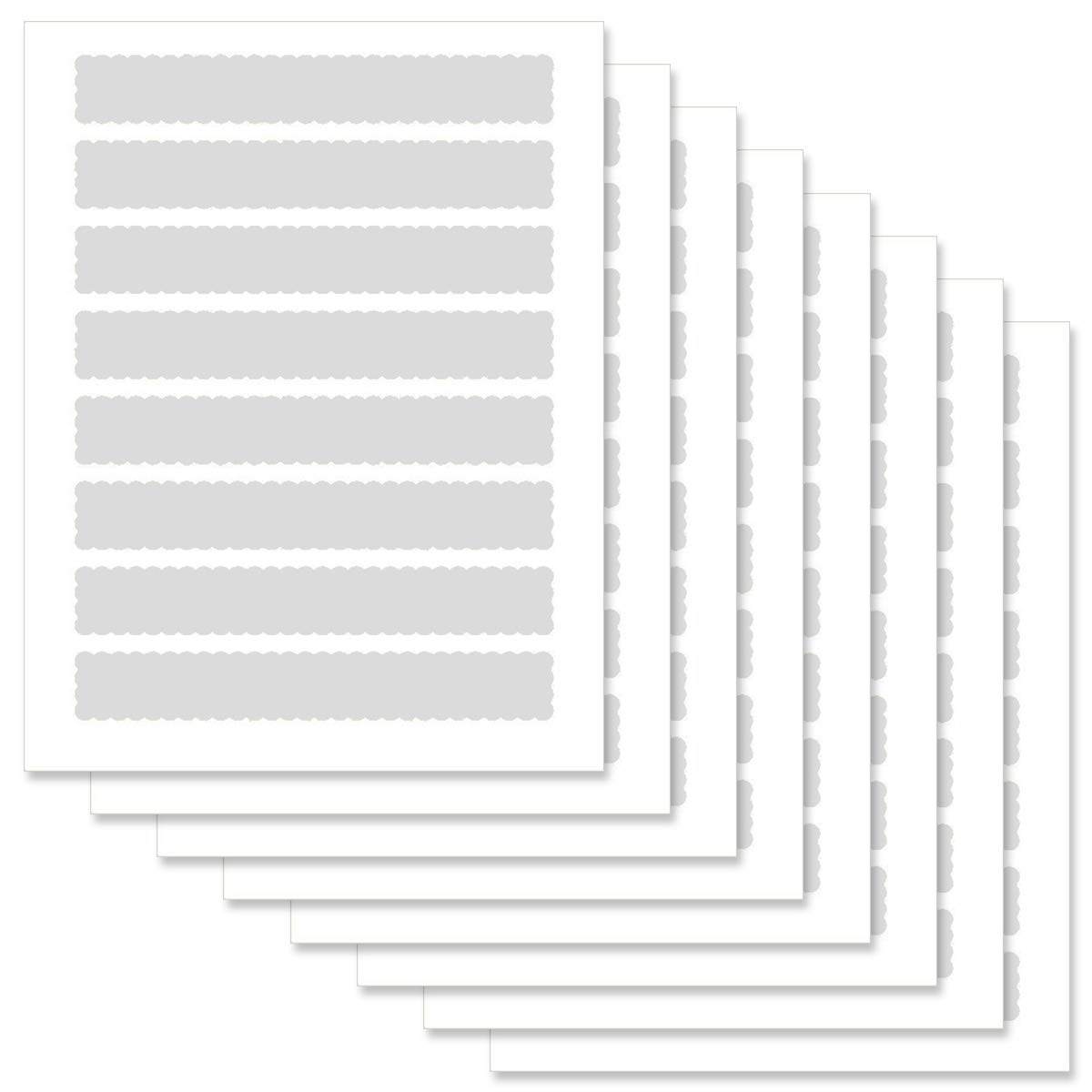 64-Pack Self-Adhesive Moving Address Labels - Wrap Around Flat Sheet Design for New Home Announcements | Perfect for Housewarming Gifts & Mail Organization