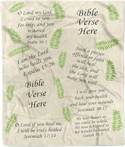 Bible Verses 2 Blanket
