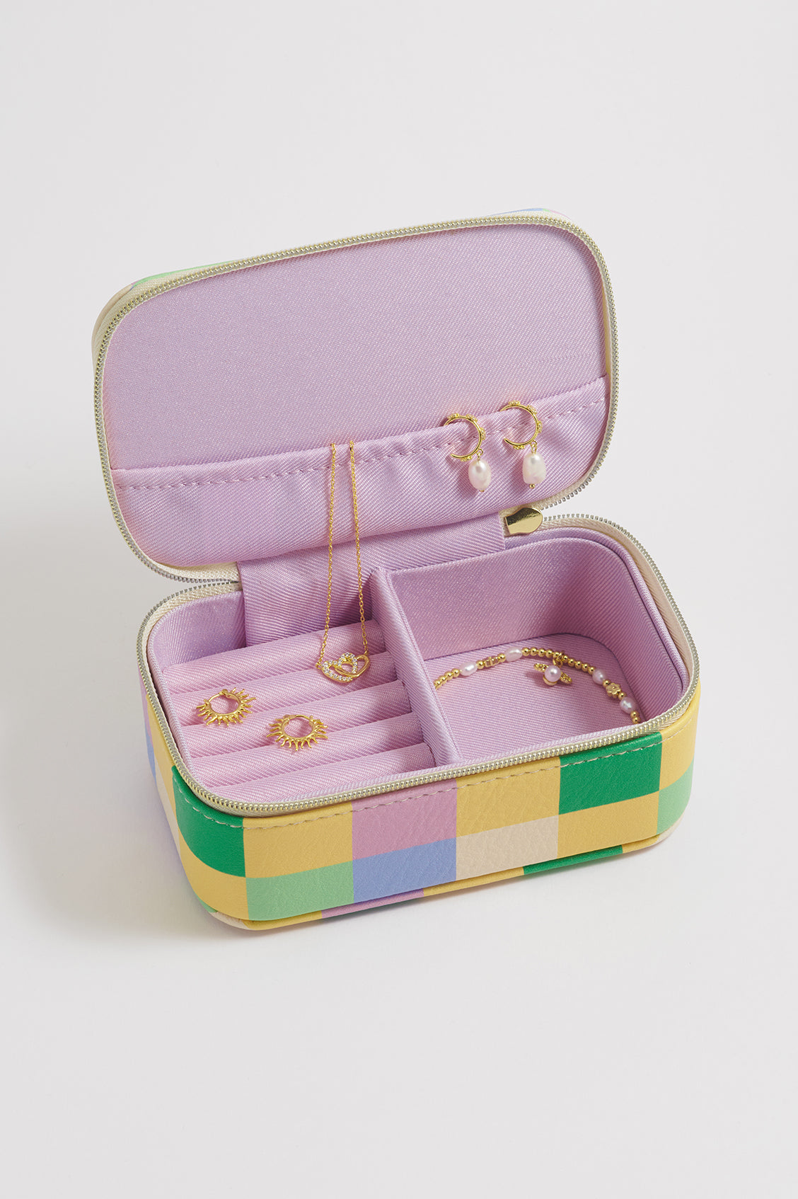 Mini Jewelry Box - Elegant Small Jewelry Organizer for Rings, Earrings & Necklaces | Perfect for Travel, Gifts & Home Storage
