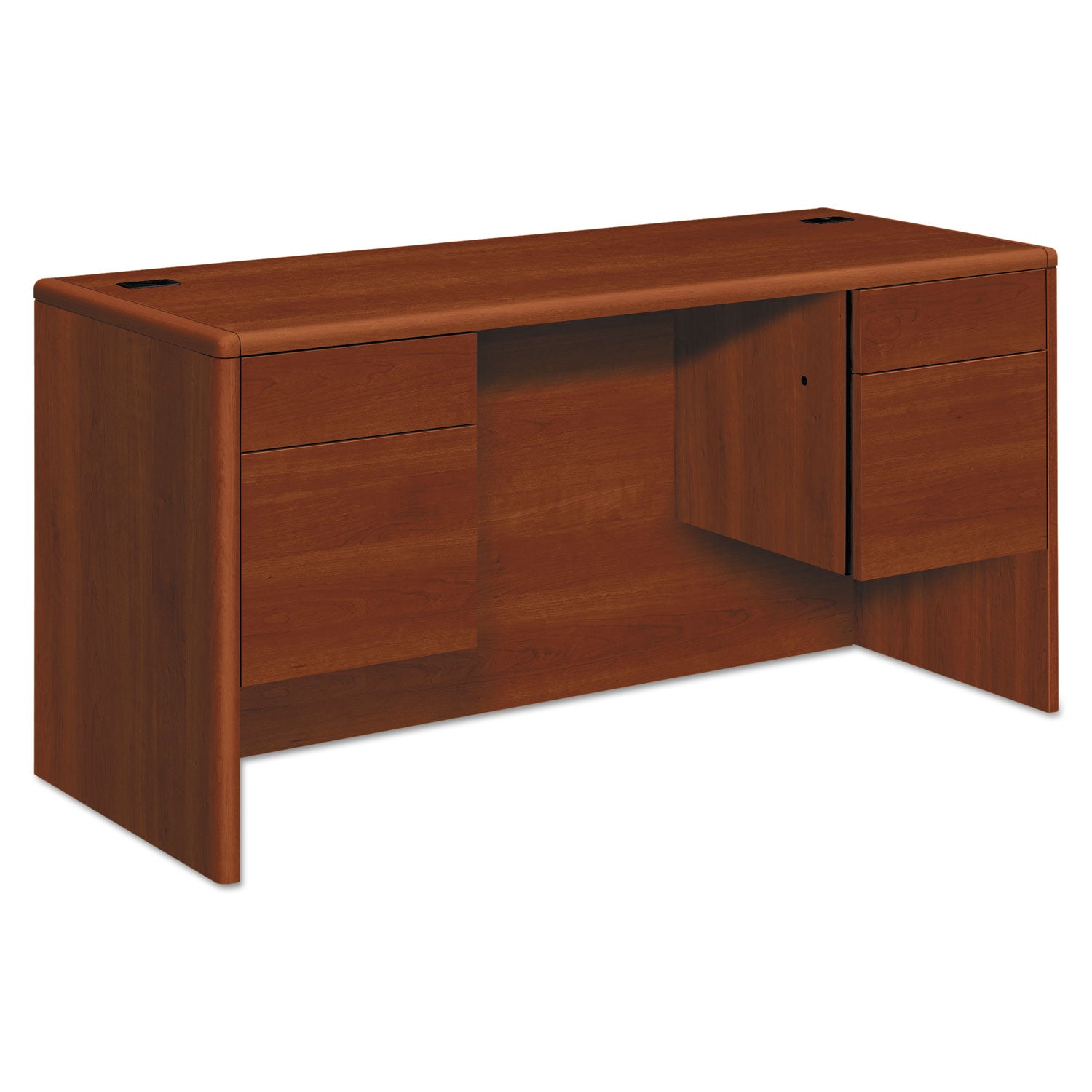 10700 Kneespace Credenza with 3/4 Height Pedestals - 60