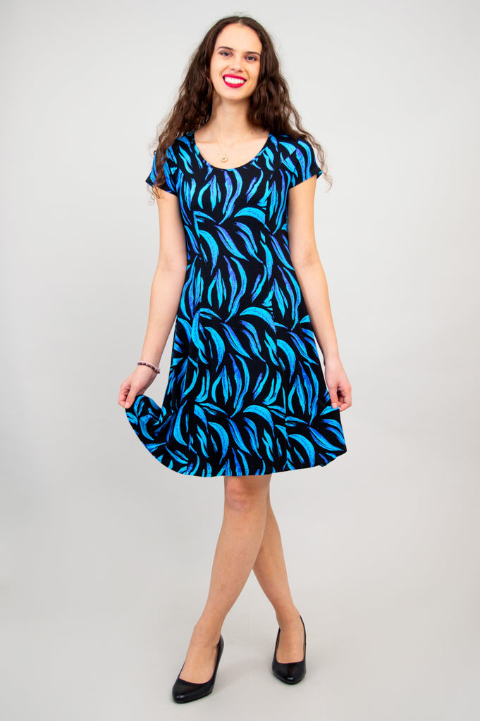 Callie Dress - Stylish Women's Bamboo Dress in Cubana Print | Perfect for Summer Outfits, Beach Vacations & Casual Wear
