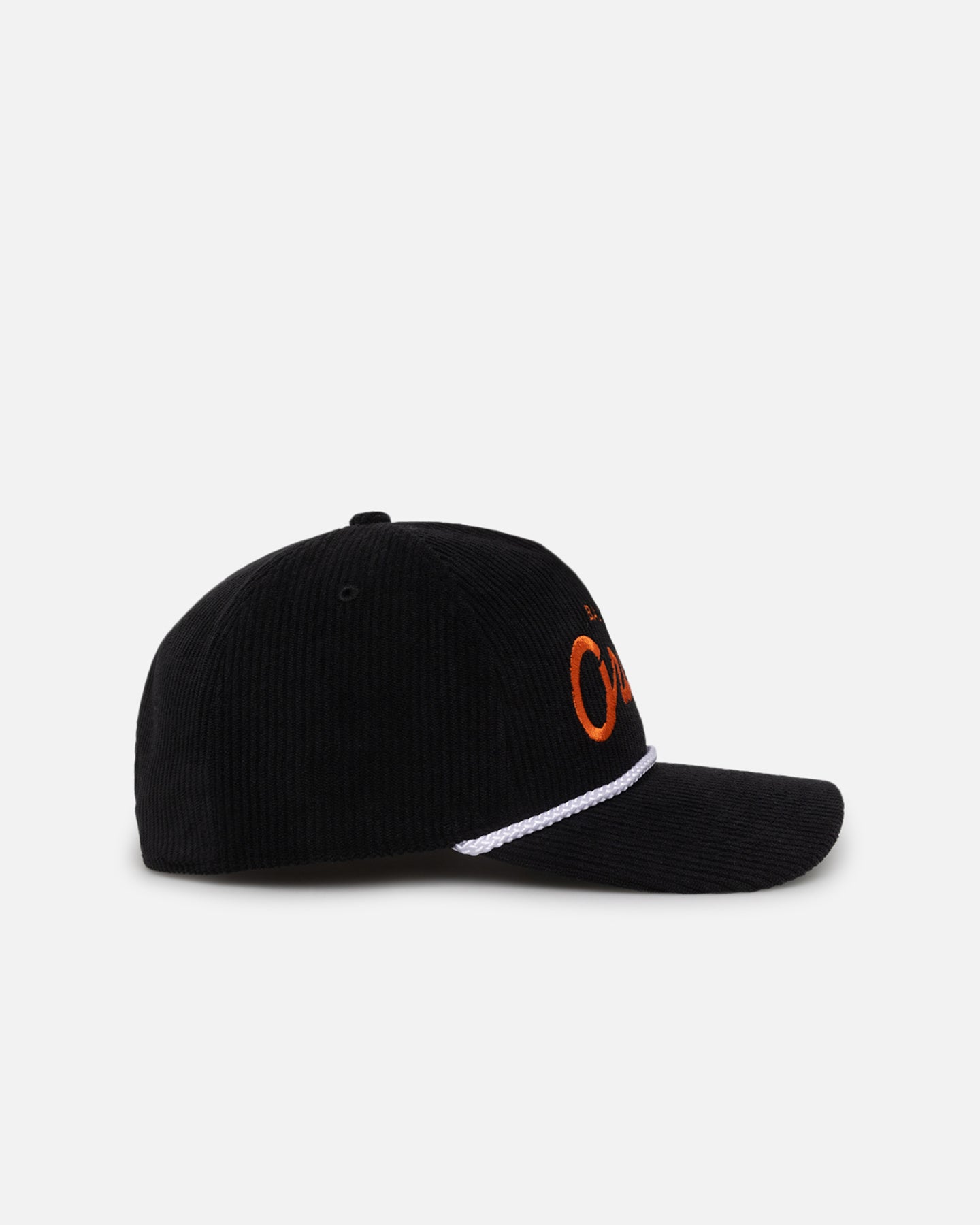 47 Brand Baltimore Orioles MLB Opening Day Snapback Hat - Black Adjustable Crossrope Hitch Baseball Cap for Men & Women - Perfect for Games, Fan Gear & Streetwear Fashion