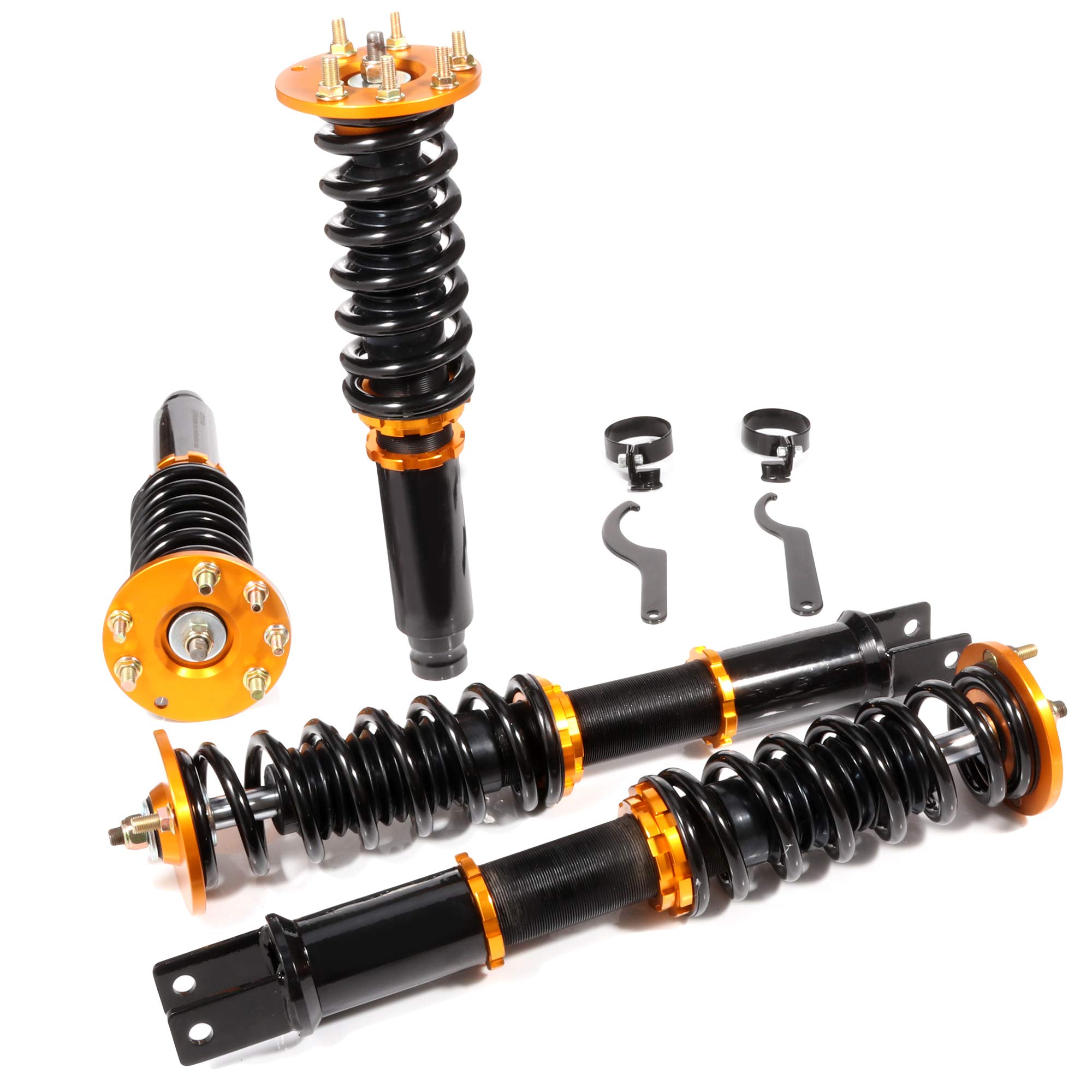 SCITOO Full Coilover Suspension Kit - Complete Shock Struts Assembly for 2008-2012 Honda Accord - Perfect for Performance Upgrades & Smooth Ride Experience