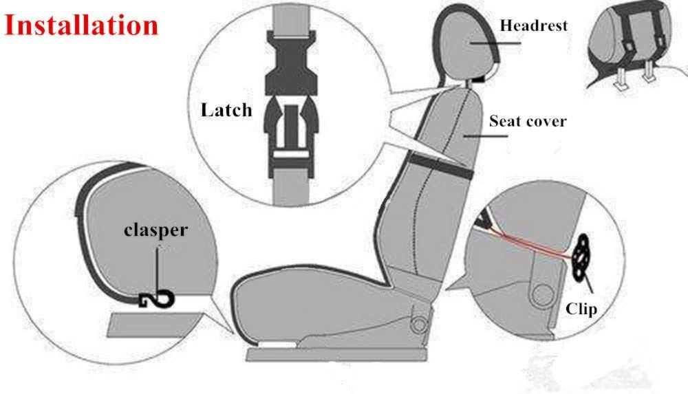 Premium OKAYDA Genuine Australian Sheepskin Car Seat Cover - High & Low Wool Luxury Design for Cars, Trucks, SUVs & Vans (1-Piece, Grey Tips Wool) - Ultimate Comfort for Road Trips & Daily Commutes