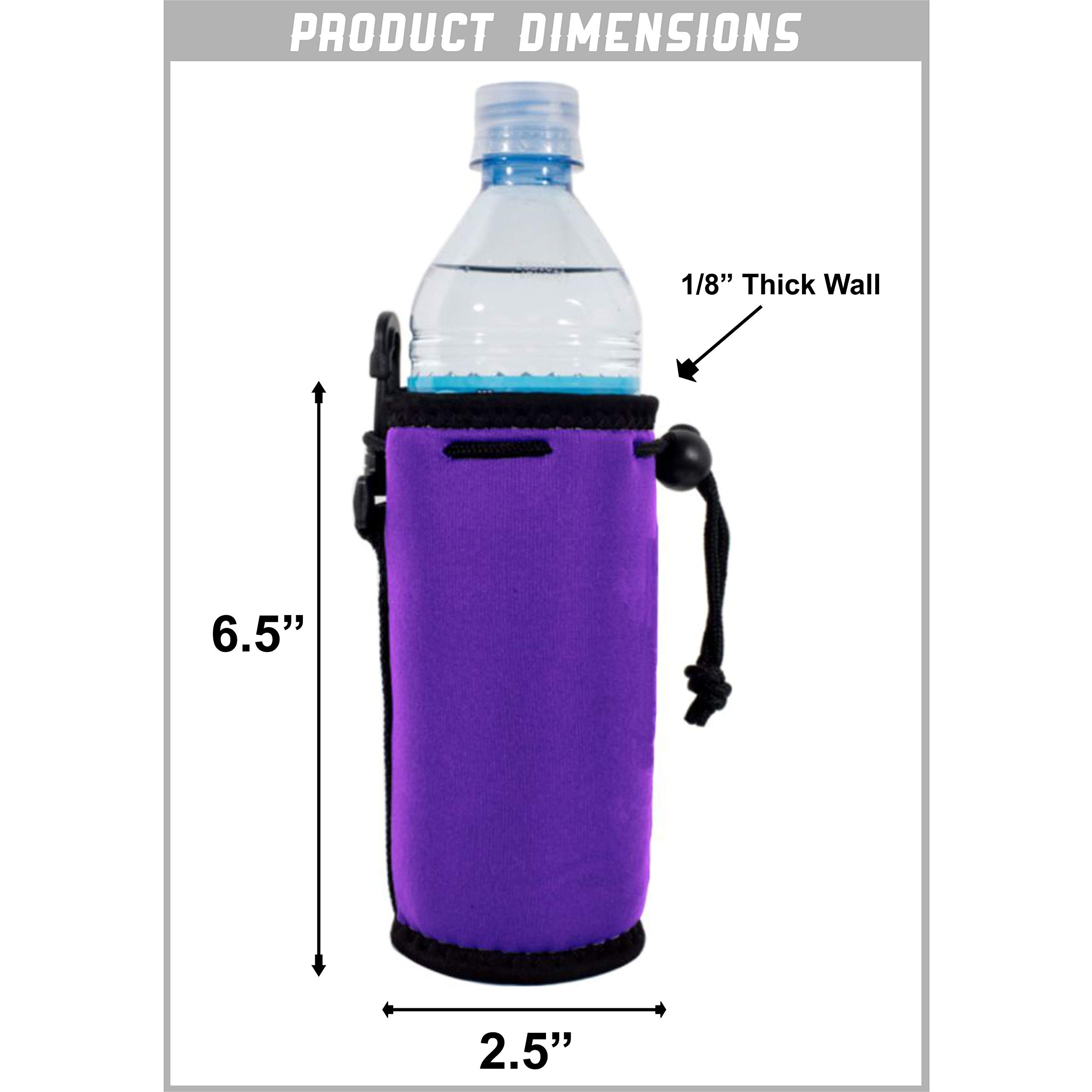 It Is What It Is Insulated Water Bottle Holder (Purple, 1 Pack) - Perfect for Beach, Gym, and Outdoor Adventures