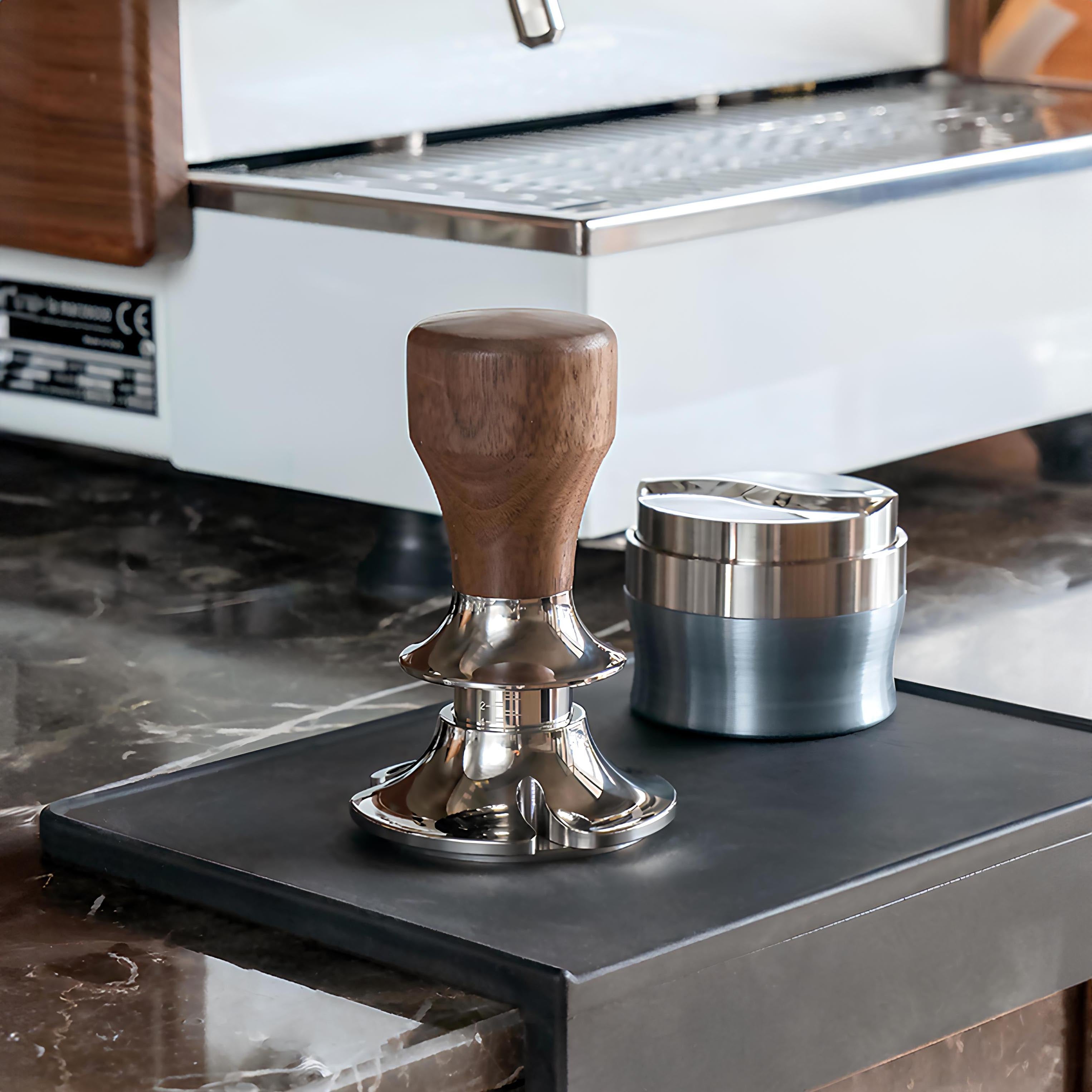 Premium Adjustable Constant Force Espresso Coffee Tamper - Perfect for Home Baristas & Professional Cafes - Ideal for Latte, Cappuccino & Espresso Brewing
