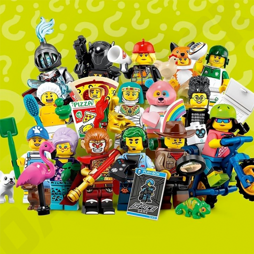 LEGO Collectible Minifigures Series 19 - Mountain Biker Action Figure (16/16) | Limited Edition Toy for LEGO Fans & Collectors | Perfect for Display, Play & Gift Giving