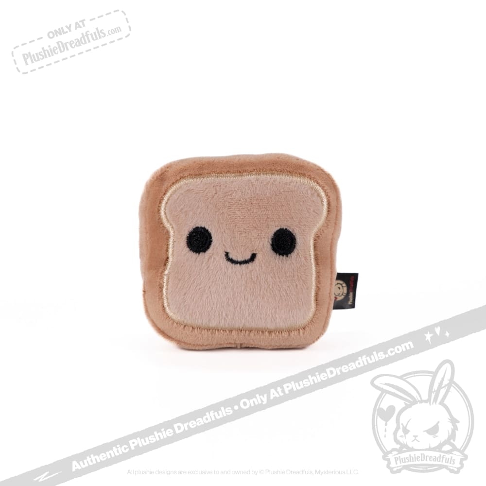 Toast Buddy Mini Plush Accessory - Cute Kawaii Plushie Keychain for Backpacks & Gifts | Perfect for Anime Fans, School Supplies & Cosplay