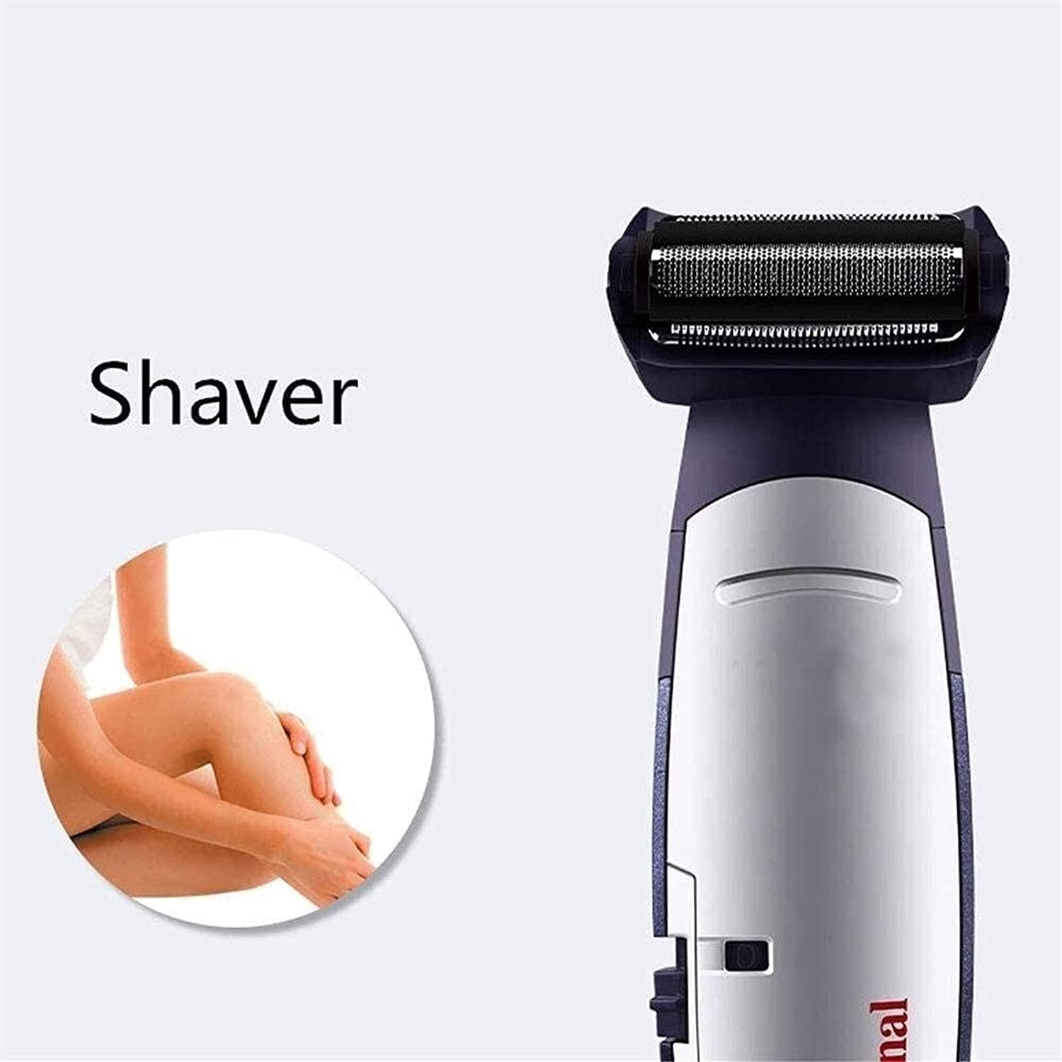 Professional 5-in-1 Cordless Waterproof Hair Clipper & Beard Trimmer Kit for Men - Nose Ear Facial Hair Grooming, Mustache & Body Trimmer | Perfect for Home Use, Travel & Salon Styling