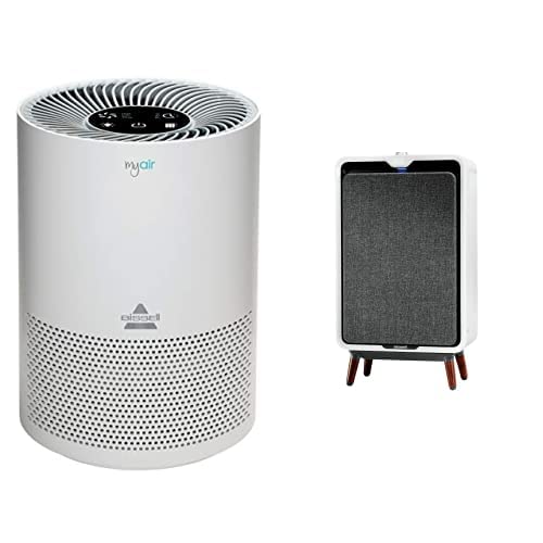 Bissell 2768A Air320 Air Purifier for Home - HEPA Filter for Allergies, Pet Dander, Dust & Smoke - Quiet Air Cleaner for Bedroom, Living Room & Office