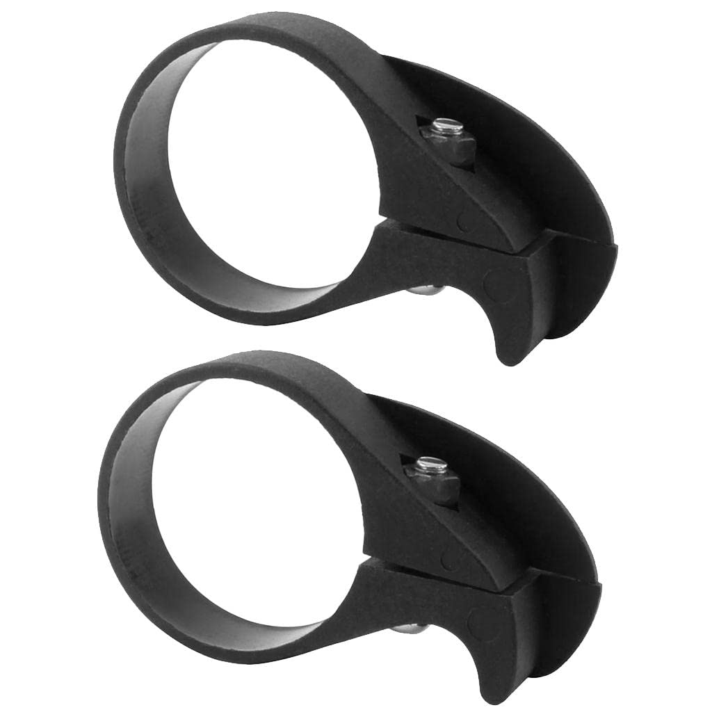 SM SunniMix 2-Pack Heavy Duty Single Chain Deflector Guide Clamp Mount with Screws - Fits 39-42mm Diameter Bike Forks - Perfect for Mountain Bikes & Road Bikes