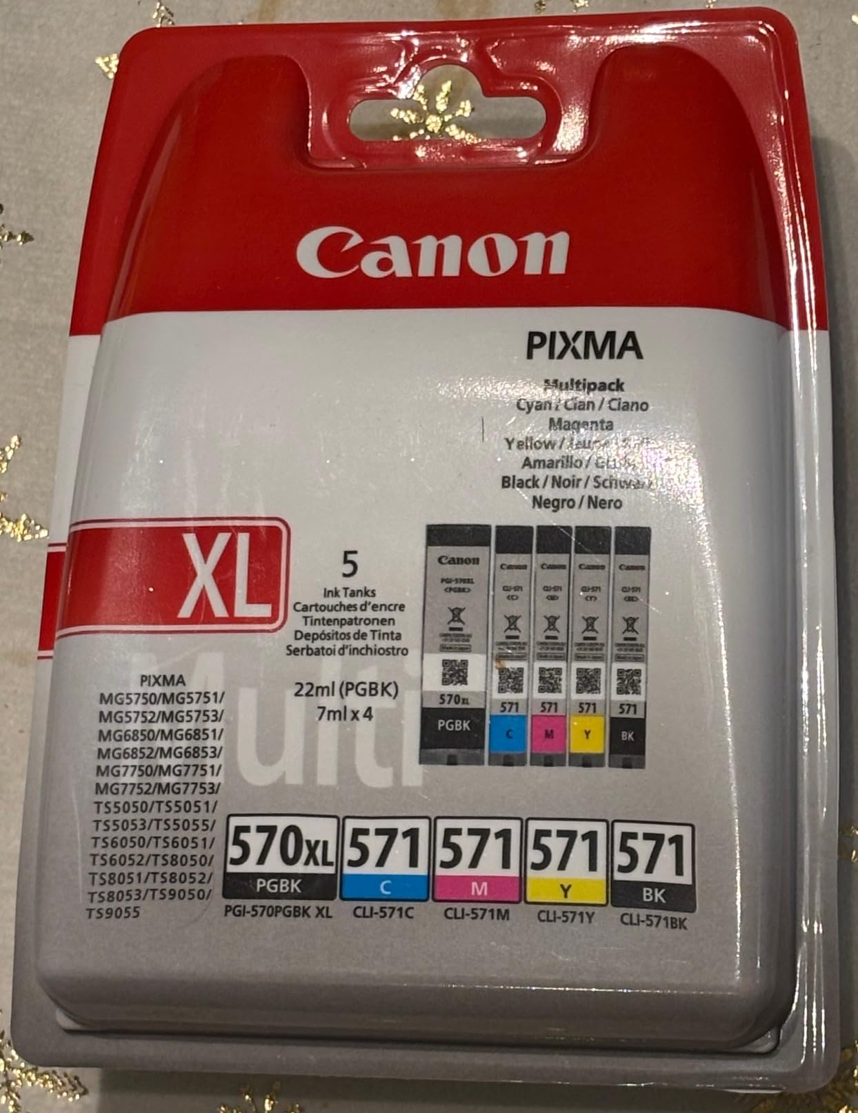 Canon Inkjet Printer - High-Quality Multi-Pack for Home & Office Use | Fast Printing & Wireless Connectivity | Perfect for Documents, Photos & School Projects