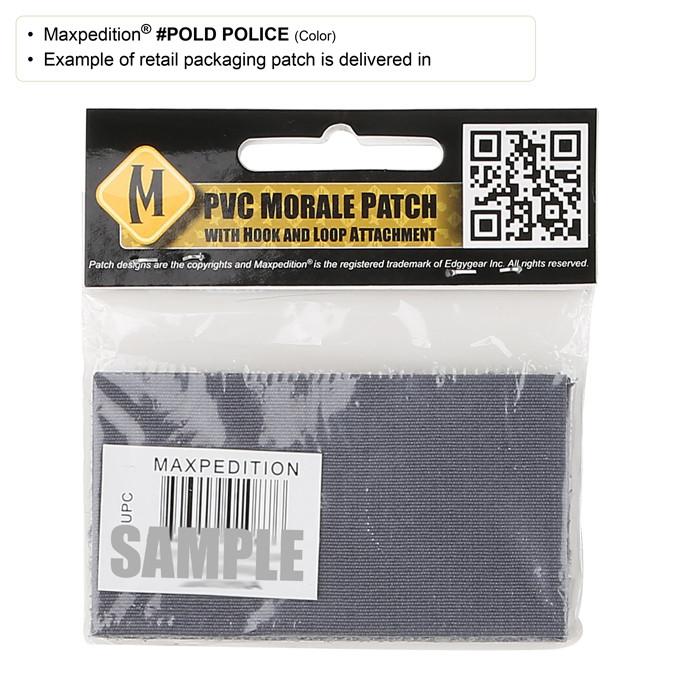 Police Morale Patch - Embroidered Badge for Law Enforcement Officers, First Responders & Military Personnel - Perfect for Uniforms, Backpacks & Tactical Gear