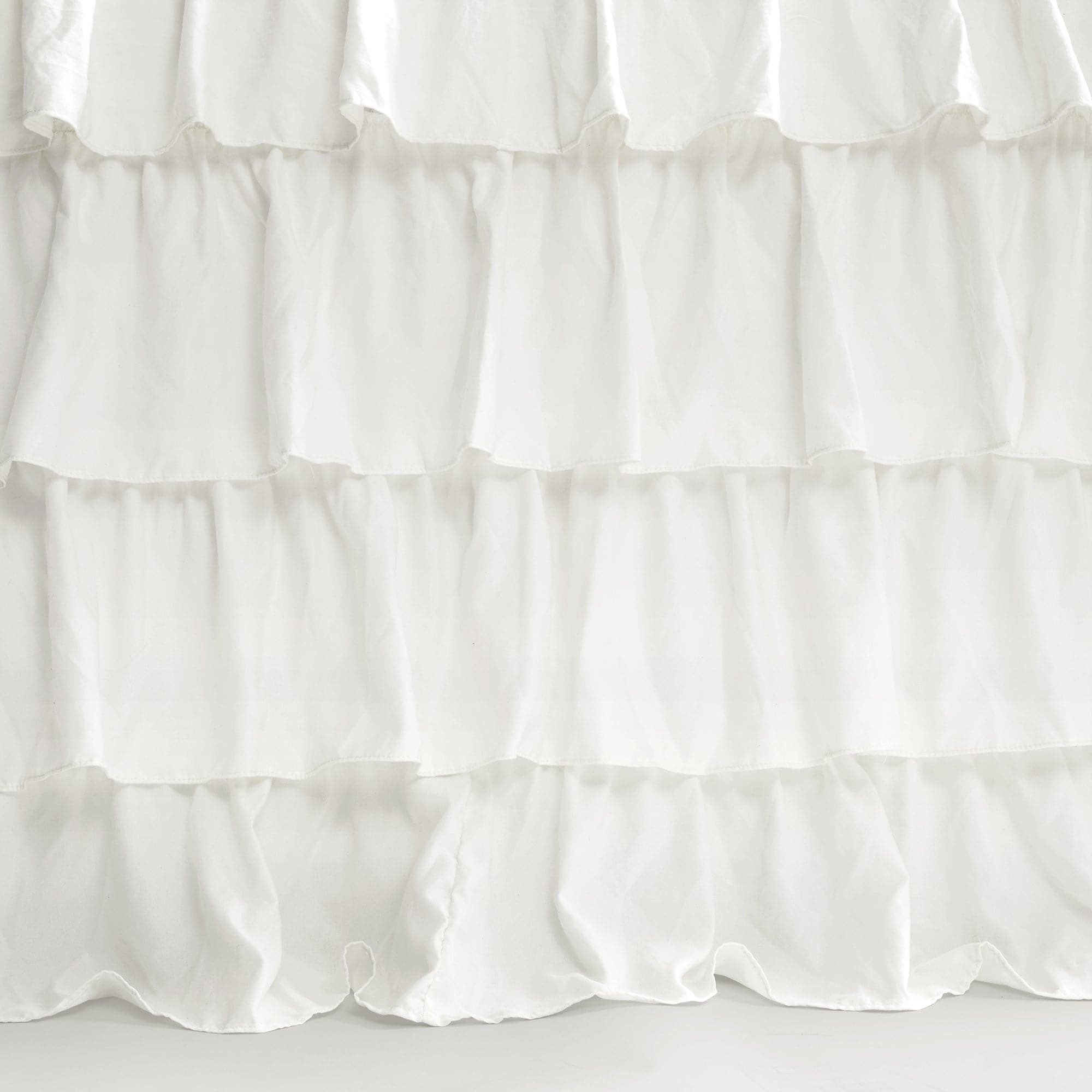 Allison Ruffle Skirt Bedspread Set - Elegant Floral Printed Queen Size Bedding with Ruffled Skirt | Perfect for Master Bedroom, Guest Room & Vacation Home Decor